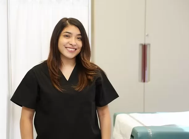 smiling nurse